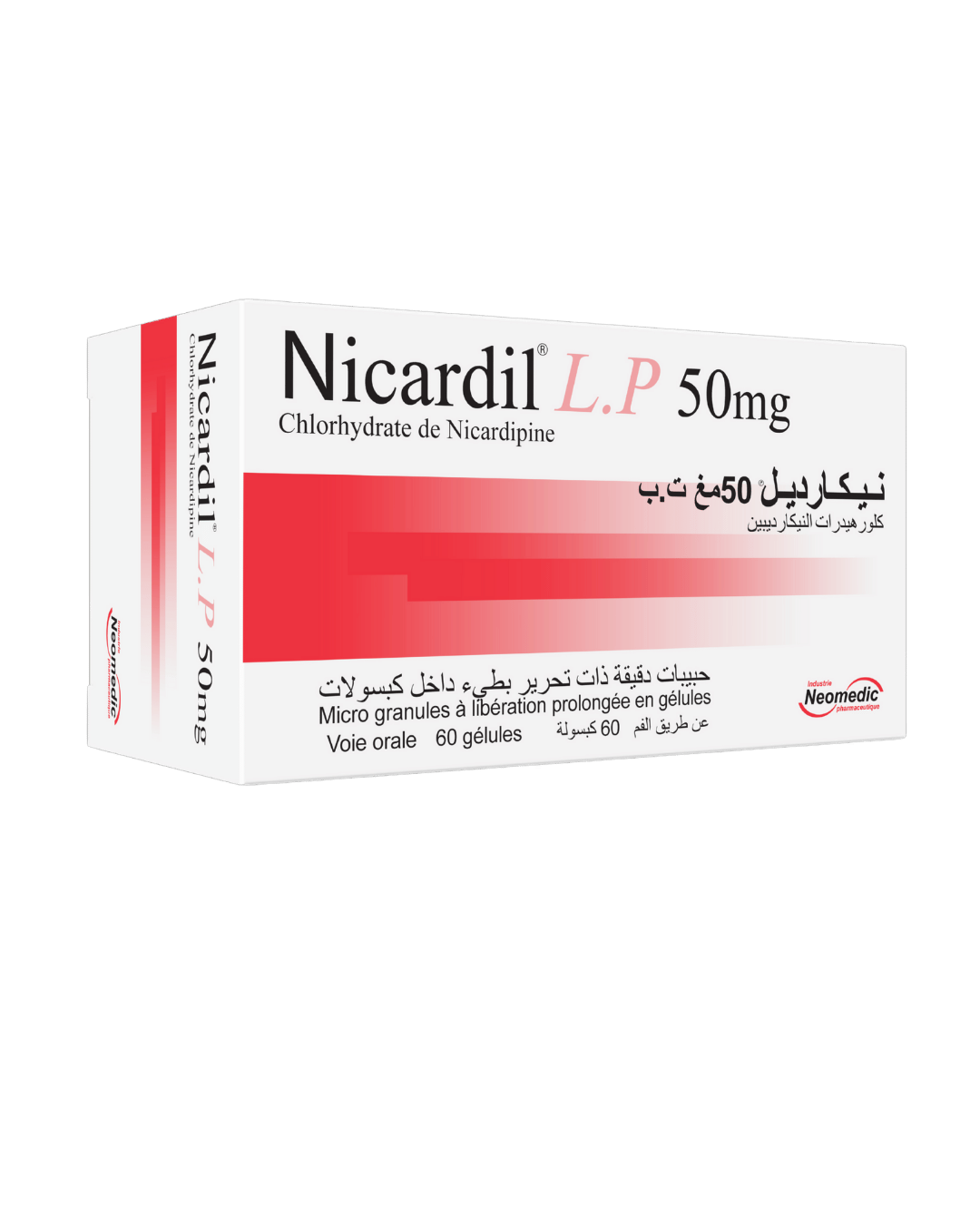 Nicardil L.P 50mg Géllule B/60